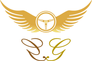 logo golden wheel driving school