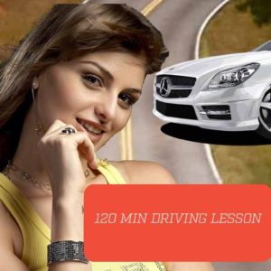 120 MIN DRIVING LESSON, learn to drive, road test, driving permit