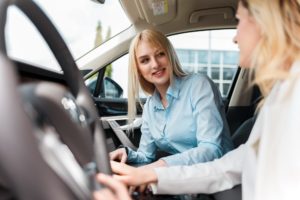 behind the wheel driving instructor