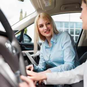 behind the wheel driving instructor