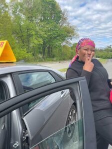 Driving student