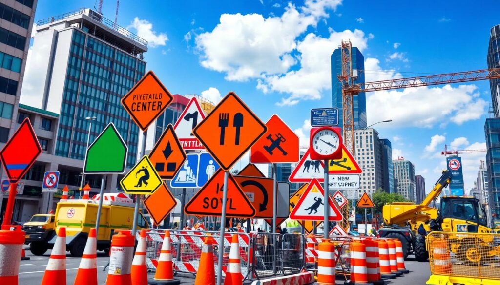 construction signs