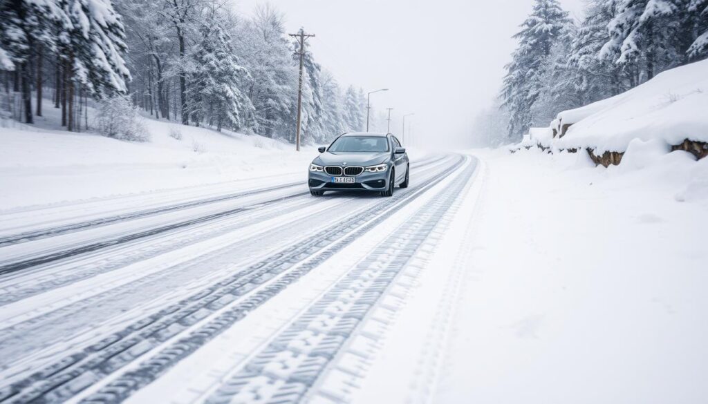 snow driving techniques