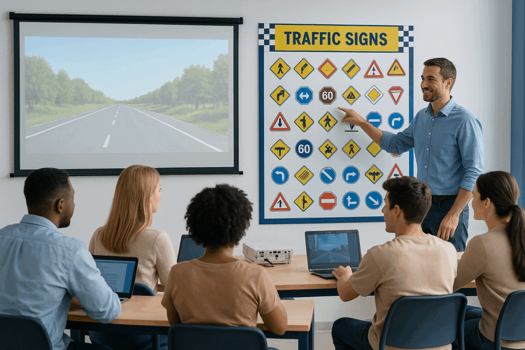 Why Choose Our Driving School: Your Path to Safe Driving 2 driving school class room